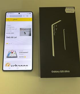 Telefon mobil Samsung Galaxy S25 Ultra, Dual SIM, 12GB RAM, 256GB, 5G
