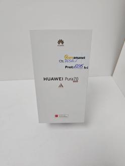 Telefon mobil Huawei Pura 70, 256GB, 12GB RAM, WHITE