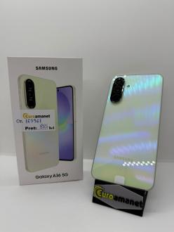 Telefon mobil Samsung Galaxy A36, 6GB RAM, 128GB, 5G, Awesome Lime, Nou