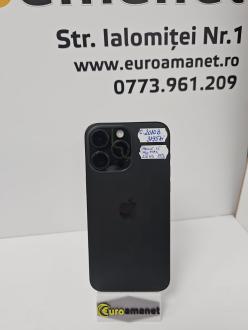Telefon mobil Apple iPhone 15 Pro Max, 256GB, 5G, Black Titanium