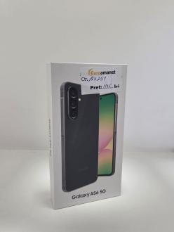 Telefon mobil Samsung Galaxy A56, Dual SIM, 8GB RAM, 128GB, 5G, Awesome Graphite