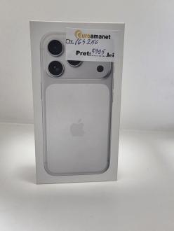 Telefon mobil Apple iPhone 17 Pro, 256GB, 5G, Silver -SIGILAT-