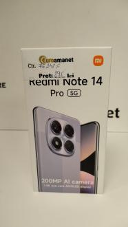 Telefon mobil Xiaomi Redmi Note 14 Pro, 5G, Midnight Black