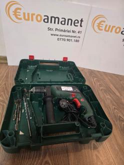 Masina de gaurit cu percutie, cu cablu, Bosch Easy Impact 600