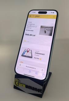 Telefon mobil Apple iPhone 15, 128GB, 5G, Blue