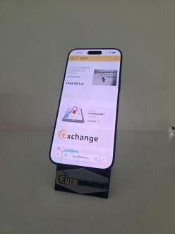 Telefon mobil Apple iPhone 16 Pro Max, 512GB, 5G, 100%, Black Titanium