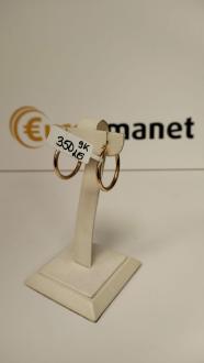 Cercei aur 14k, 1.35 grame