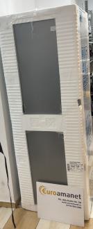 Combina frigorifica Beko RCSA406K40XBN, 386 l, Raft sticle, Clasa E, H 201 cm, Argintiu + Factura 