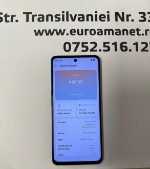 OPPO A98 5G, 256GB, 8GB RAM, Dual SIM, Cool Black