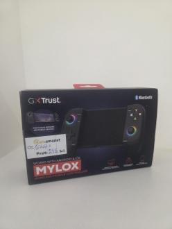 Controler de jocuri wireless Trust GXT 735G Mylox, gri, USB Type-C/Bluetooth, joystick analog, pentru Android/iOS