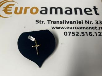 Medalion Aur 14K - Cruce, 2.57 Gr.