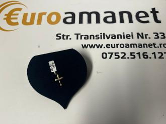 Medalion Aur 14K - Cruce, 1.12 Gr.