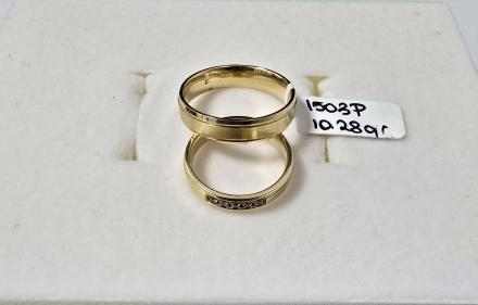 Set Verighete Aur 14 K