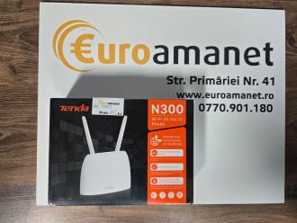 Router wireless Tenda 4G06, 4G VoLTE, N300, Single-Band