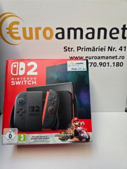 Consola Nintendo Switch 2, Light Blue/Light Red JoyCon + Joc Mario Kart World Bundle