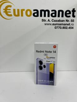 Telefon mobil Xiaomi Redmi Note 14, 8GB RAM, 256GB, Sigilat
