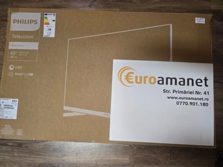 Televizor Philips LED 43PFS6808, 108 cm, Smart TV, Full HD, Clasa D
