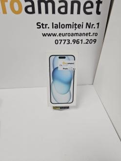 Telefon mobil Apple iPhone 15 Plus, 128GB, 5G, Blue