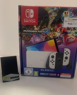 Consola Nintendo Switch OLED cu Joy-Cons WHITE/ALB NOU