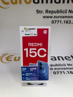 Telefon mobil Xiaomi Redmi 15C, 4GB RAM, 128GB, 5G, Midnight Black