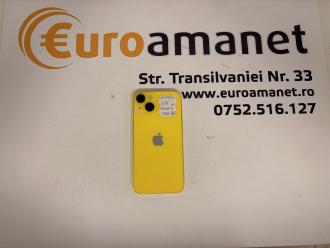 Telefon Apple iPhone 14, 128GB, 5G, Yellow (bat.86%)