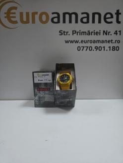Casio, Ceas analog si digital G-Shock 5689, Galben sofran