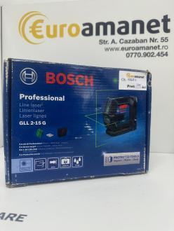 Bosch GLL 2-15 G + LB 10 - Nivela laser cu linii, 