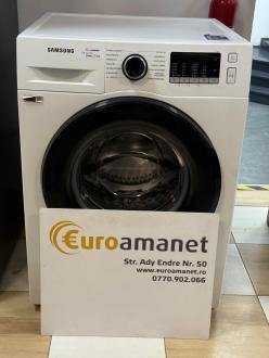 Masina de spalat rufe Samsung WW70TA046AE/LE, 7 kg, 1400 RPM, Clasa B, Motor Digital Inverter, Eco Bubble, Bubble Soak, Steam, Alb
