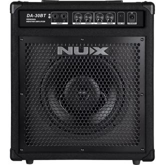 Amplificator chitara NUX Da30bt, monitorizare, Bluetooth 30 Watt 2 canale, Negru