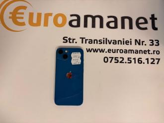 Telefon iPhone 13, 128GB, 5G, Blue bat.75%