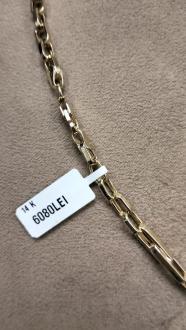 Lant aur 14k, 13,66 grame