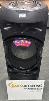 Boxa activa AKAI DJ-Y5L Discoball, Bluetooth, USB, SD card, Radio FM, intrare auxiliara