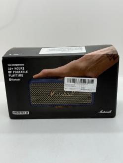 Boxa portabila Marshall Emberton III, Bluetooth, 38W, Autonomie 32 ore, IP67, Albastru