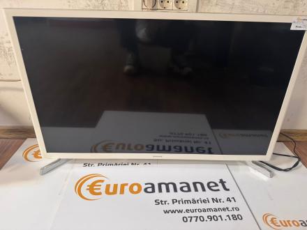 Televizor LED Smart Samsung UE32J4510AWXXH, diagonala 80 cm, HD, alb