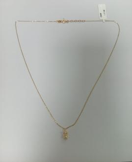 Lant Aur cu pandantiv 14K