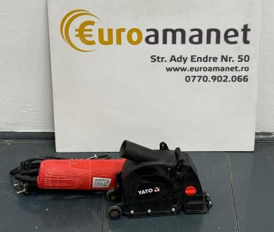 Polizor de taiat caneluri Yato YT-82015, putere 1700W, diametru 125mm