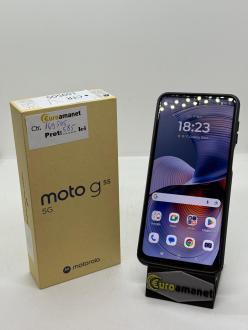 Telefon mobil Motorola Moto g55, Dual SIM, 256GB, 8GB RAM, 5G, Forest Grey