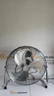 Ventilator de podea Equation, 45 W, Ø 30 cm, 3 viteze, argintiu