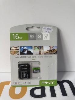 Card PNY Elite microSDHC 16GB UHS-I Class 10