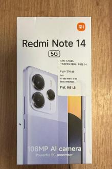 Telefon mobil Xiaomi Redmi Note 14, 8GB RAM, 256GB