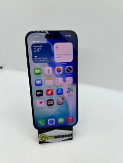 Telefon mobil Apple iPhone 16 Plus, 128GB, 5G, Black
