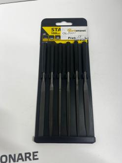 Set 6 pile fine ceasornicar Stanley 150 mm dantura mixta 0-22-500