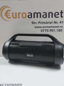 Boxa Portabila, Bluetooth, rezistenta la apa AKAI ABTS-50 , Radio FM , USB ,SD card