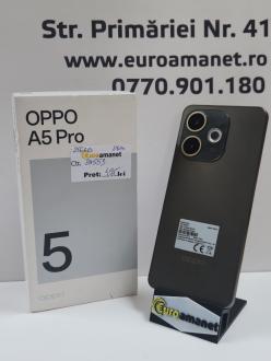 Telefon mobil OPPO A5 Pro, Dual SIM, 8GB RAM, 256GB, 5G, Black Brown