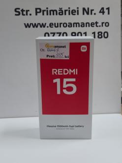 Telefon mobil Xiaomi Redmi 15, 8GB RAM, 256GB, 5G, Titan Gray 
