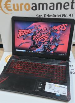 Laptop Gaming ASUS TUF FX504GE cu procesor Intel® Core™ i7-8750H, 15.6", 16GB RAM, 1TB, NVIDIA GeForce GTX 1050 Ti 4GB