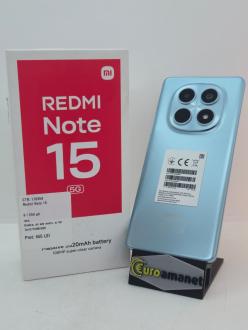 Telefon mobil Xiaomi Redmi Note 15, 8GB RAM, 256GB, 5G, Blue