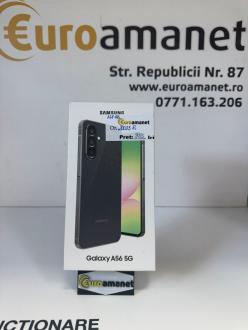 Telefon mobil Samsung Galaxy A56, Dual SIM, 8GB RAM, 256GB, 5G, Awesome Graphite
