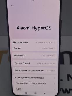 Telefon Mobil Xiaomi REDMI Note 15 Pro,256GB