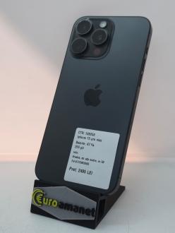 Telefon mobil Apple iPhone 15 Pro Max, 256GB, 5G, Black Titanium